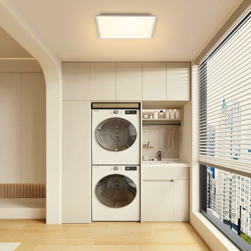 Brilagi - Himmennettävä kattovalaisin SLIMFRAME LED/58W/230V 60x60 cm 3000-6000K valkoinen + kauko-ohjain