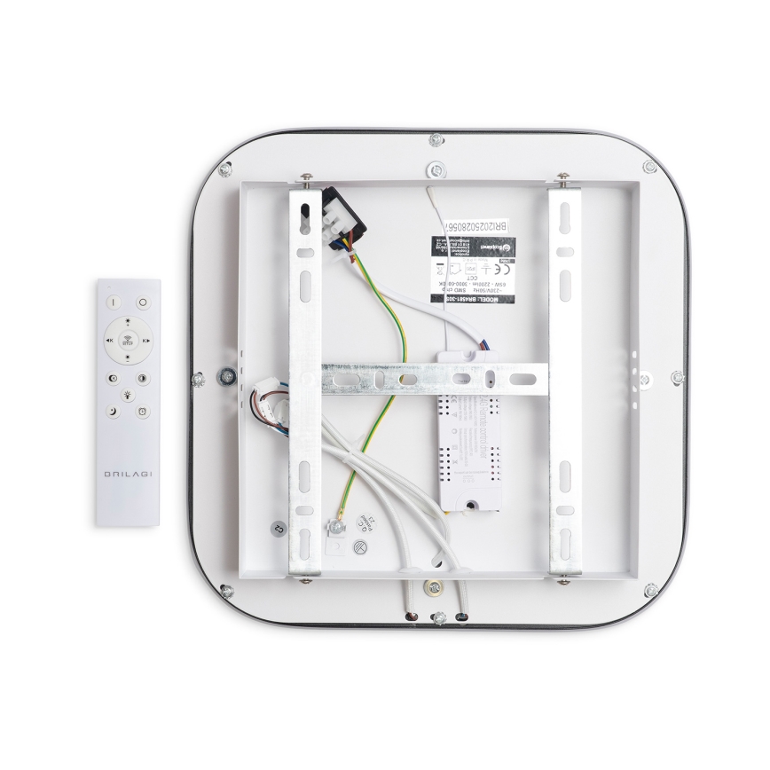 Brilagi - Himmennettävä LED-kattovalaisin TRIVARO LED/65W/230V 3000-6000K 30x30 cm + kaukosäädin