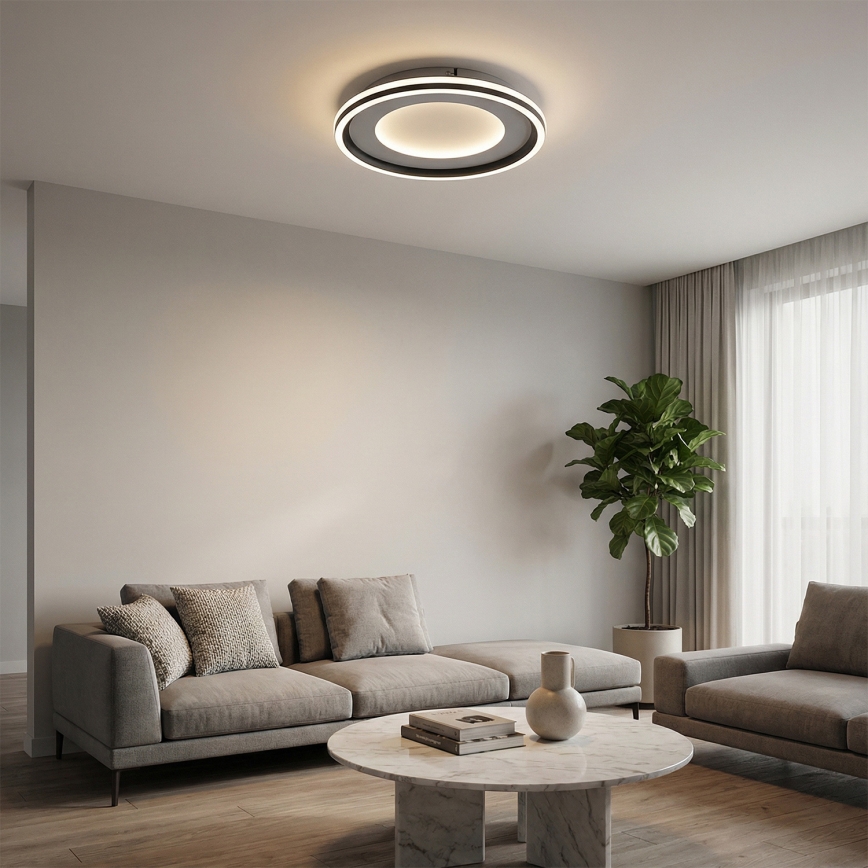 Brilagi - himmennettävä TRIVARO LED/72W/230V 3000–6000K Ø 40 cm + kauko-ohjain