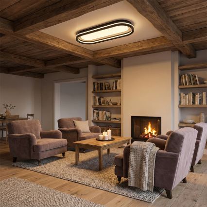 Brilagi - himmennettävä LED-kattovalaisin TRIVARO LED/85W/230V 3000-6000K 20x60 cm + kaukosäädin