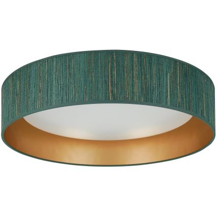 Brilagi - himmennettävä LED-kattovalaisin VEGAS SHINE LED/24W/230V halkaisija 45 cm 3000/4000/6500K oljenvihreä/kultainen + kaukosäädin