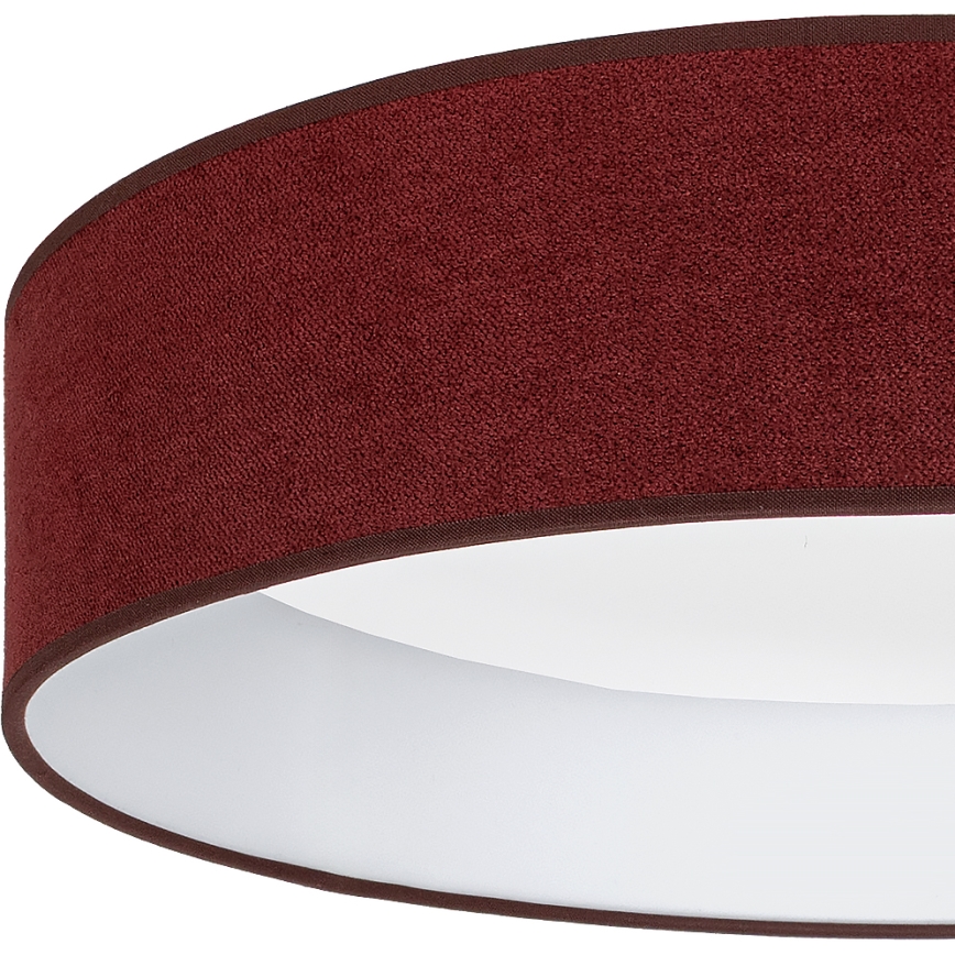 Brilagi - LED-himmennettävä kattovalaisin VELVET SMARTIX STARS LED/36W/230V 3000-6000K Ø 55 cm viininpunainen Wi-Fi Tuya Beacon + kaukosäädin