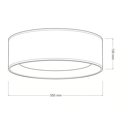 Brilagi - LED-himmennettävä kattovalaisin VELVET SMARTIX STARS LED/36W/230V 3000-6000K Ø 55 cm viininpunainen Wi-Fi Tuya Beacon + kaukosäädin