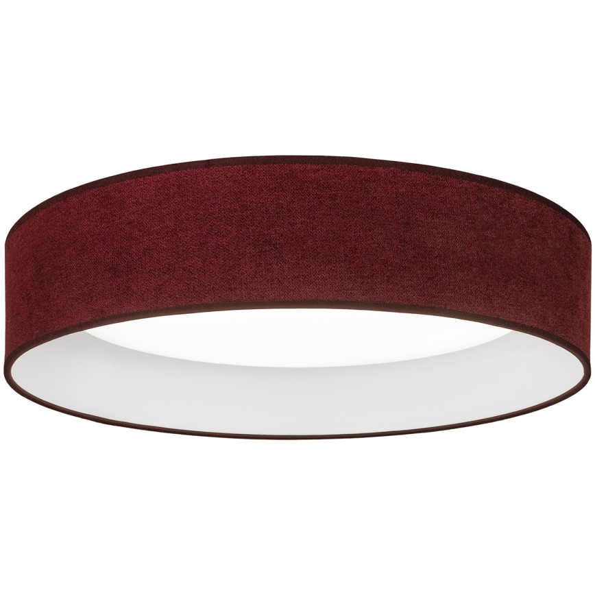 BRILAGI - LED-himmennettävä kattovalaisin VELVET SMART VARI LED/24W/230V 3000-6500K Ø 45 cm viininpunainen + kaukosäädin