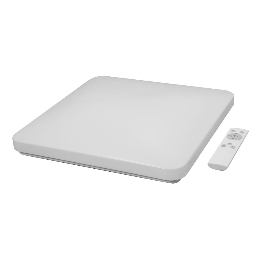 Brilagi - LED-himmennettävä kattovalaisin VELVET SQUARE LED/24W/230V 43x43 cm 3000/4000/6500K + kaukosäädin ruskea