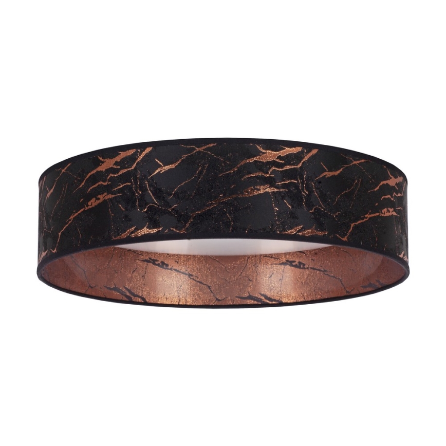 Brilagi - LED Himmennettävä kattovalaisin VELVET SMART LED/24W/230V d. 45 cm 2700-6500K Wi-Fi Tuya musta/kupari + kaukosäädin