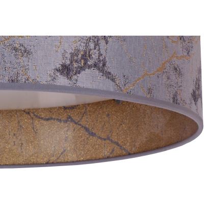 Brilagi - LED Himmennettävä kattovalaisin VELVET SMART LED/24W/230V d. 45 cm 2700-6500K Wi-Fi Tuya harmaa/kulta + kaukosäädin