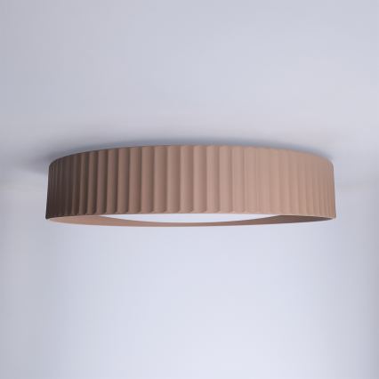 Brilagi - LED-himmennettävä kattovalaisin LUCIA LED/48W/230V 3000-6500K Ø 41 cm ruskea + kaukosäädin