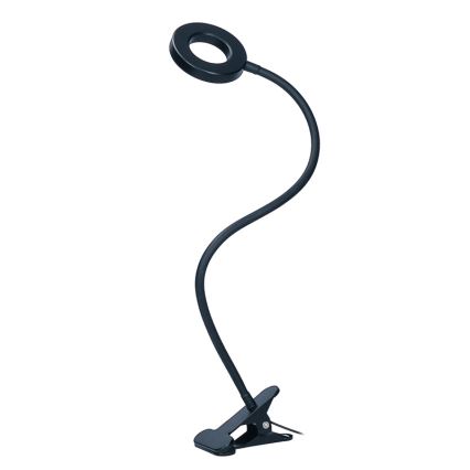 Brilagi - Himmennettävä ORBELA LED-lamppu klipsillä LED/8W/5V 3000/4000/5000K musta