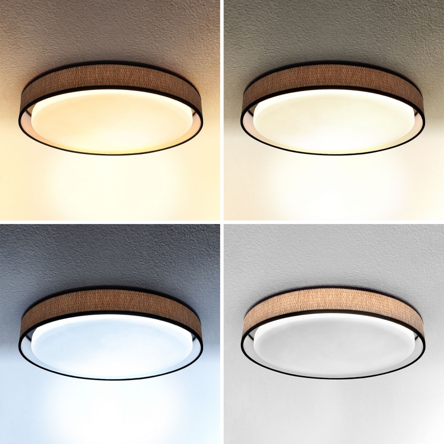 Brilagi - LED himmennettävä kattovalaisin PILAR LED/48W/230V 3000-6500K halkaisija 43 cm + kaukosäädin