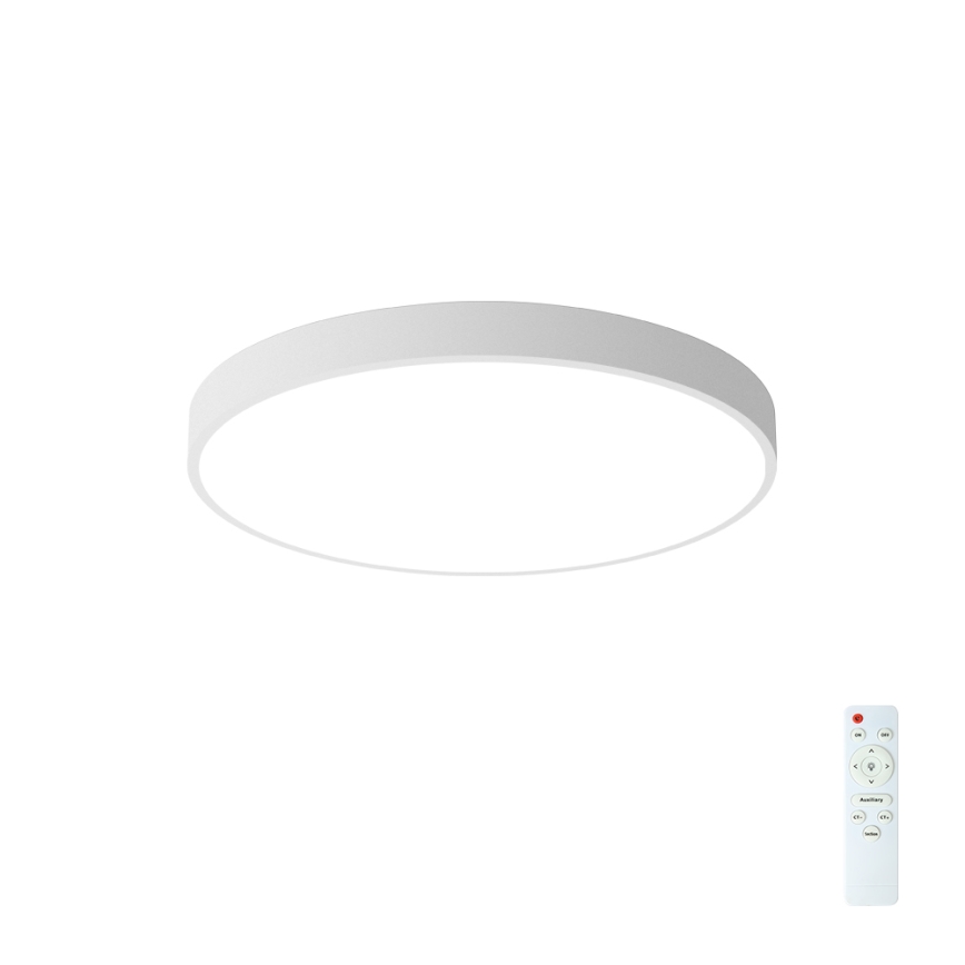 Brilagi - himmennettävä LED-kattovalaisin POOL LED/60W/230V 3000-6000K halkaisija 60 cm valkoinen + kaukosäädin