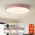 Brilagi - Himmennettävä POOL SMART LED-valaisin 128W/230V halkaisija 100 cm 3000-6000K Wi-Fi Tuya + kaukosäädin pinkki