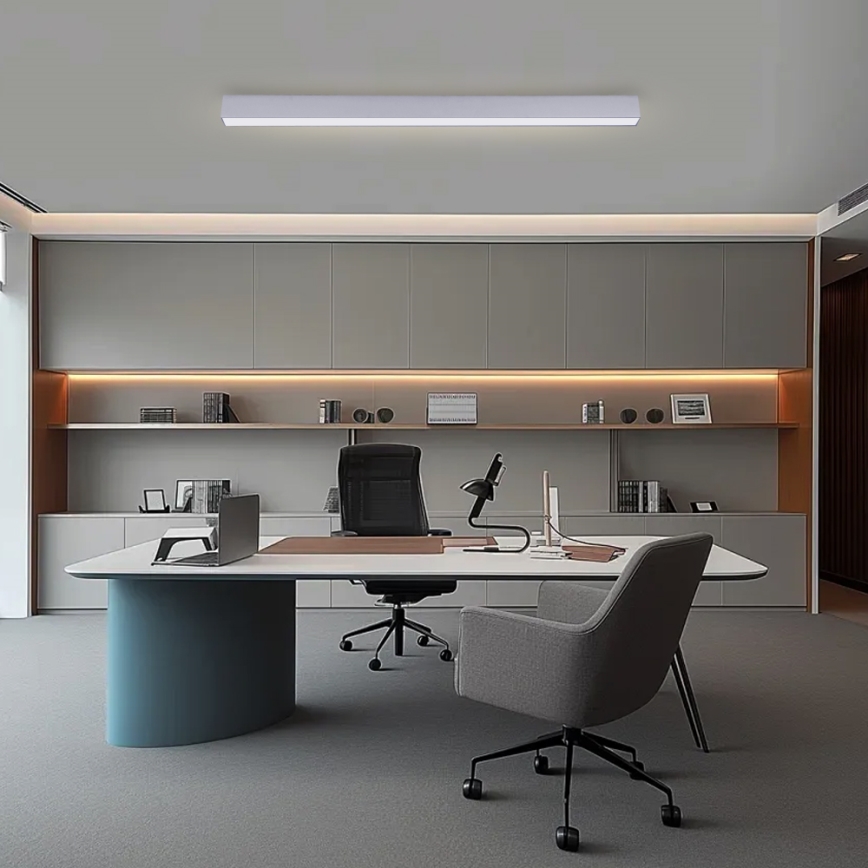 Brilagi - LED-himmennettävä kattovalaisin SLEEKLINE SMART LED/40W/230V 3000-6000K Wi-Fi Tuya hopea + kaukosäädin