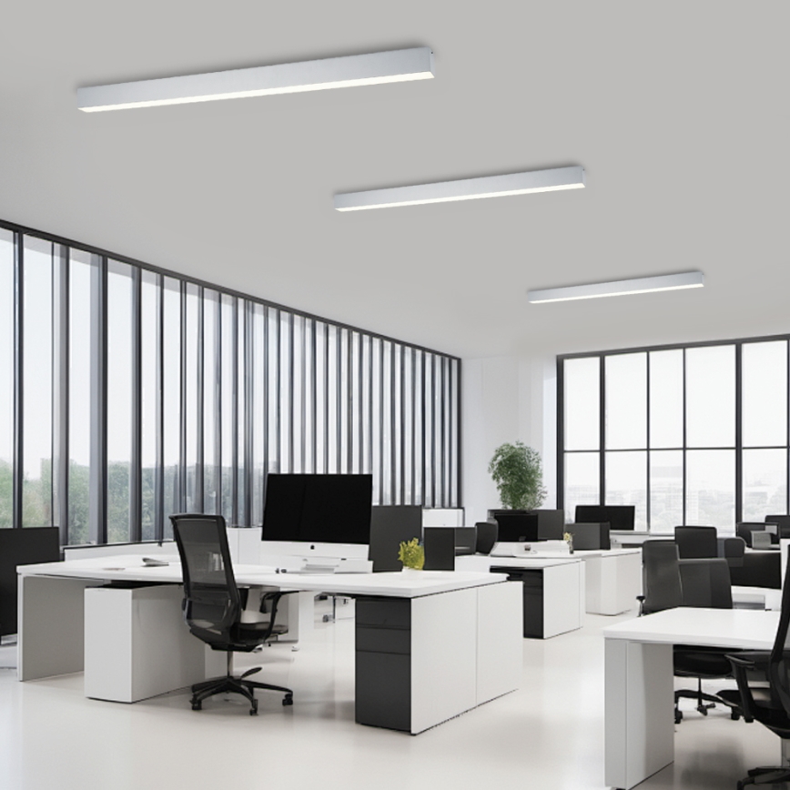 Brilagi - LED-himmennettävä kattovalaisin SLEEKLINE SMART LED/40W/230V 3000-6000K Wi-Fi Tuya hopea + kaukosäädin