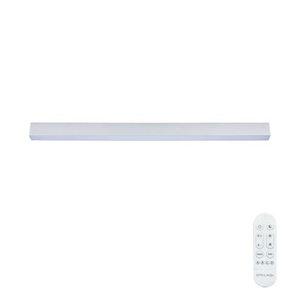 Brilagi - LED-himmennettävä kattovalaisin SLEEKLINE SMART LED/40W/230V 3000-6000K Wi-Fi Tuya hopea + kaukosäädin