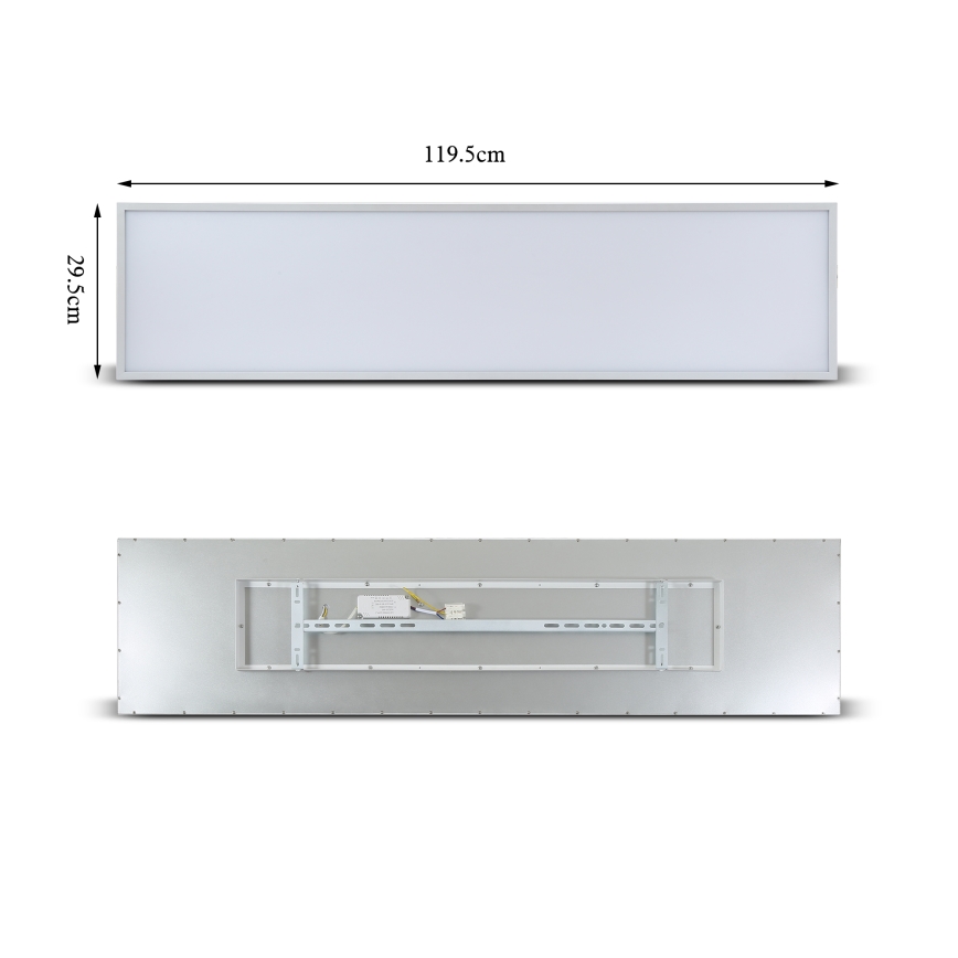 Brilagi - LED-himmennettävä kattovalaisin SLIMFRAME LED/58W/230V 120x30 cm 3000-6000K valkoinen + kaukosäädin