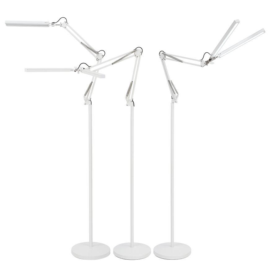 Brilagi - LED himmennettävä taivutettava lattiavalaisin VARIO LED/14W/230V 3000-6000K 157 cm valkoinen