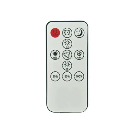 Brilagi - ULTRA SLIM himmennettävä LED-kattovalaisin LED/18W/230V 2700–6500K 30x30 cm valkoinen + kaukosäädin