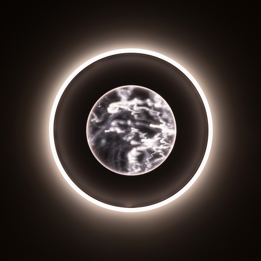 Brilagi - VIRELA LED-himmennettävä kattovalaisin 86 W / 230 V, 3000–6000 K, Ø 50 cm + kaukosäädin