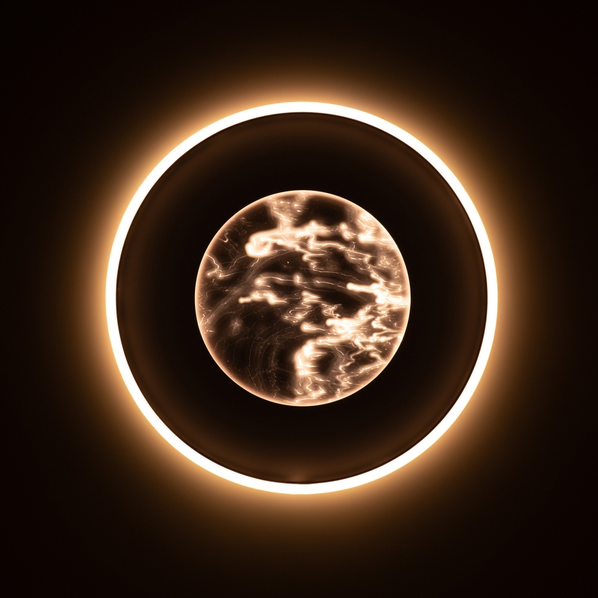 Brilagi - VIRELA LED-himmennettävä kattovalaisin 86 W / 230 V, 3000–6000 K, Ø 50 cm + kaukosäädin