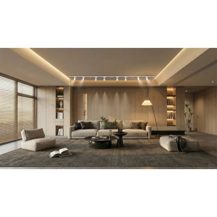 Brilagi - HUSKY-kiskovalaisin 8xGU10/10W/230V, valkoinen