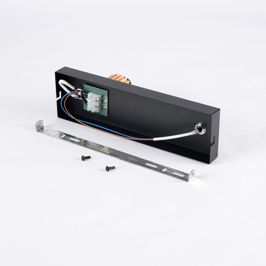 Brilagi - HYGGE-kohdevalaisin 2xE14/15W/230V musta/savunvärinen