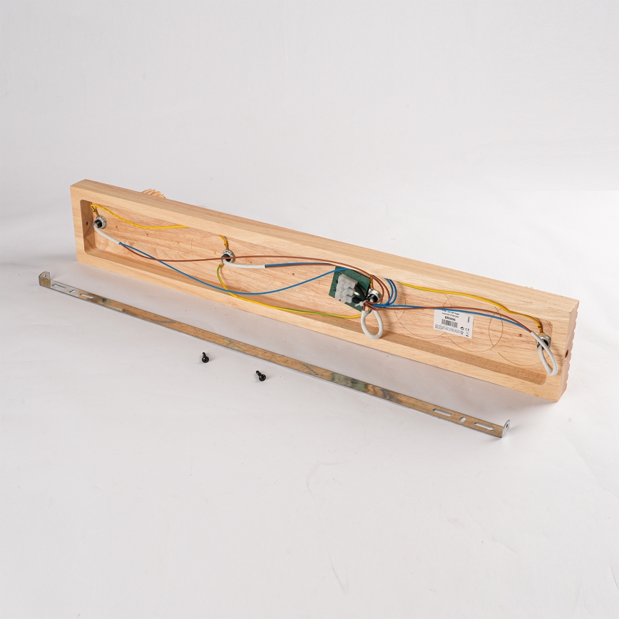 Brilagi - HYGGE-kohdevalaisin 4xE14/15W/230V kumipuu/savunharmaa