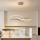 Brilagi - INFINITY himmennettävä LED-riippuvalaisin vaijerilla LED/80W/230V 3000–6000K 80x80 cm beige + kaukosäädin