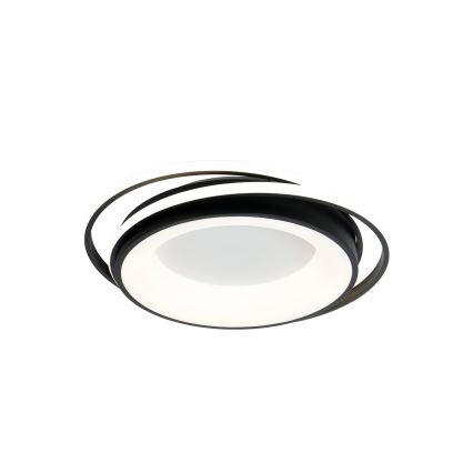 Brilagi - himmennettävä LED-kattovalaisin IRIS LED/84W/230V 3000-6000K 47x51 cm musta + kaukosäädin