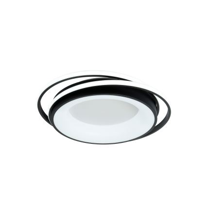 Brilagi - himmennettävä LED-kattovalaisin IRIS LED/84W/230V 3000-6000K 47x51 cm musta + kaukosäädin