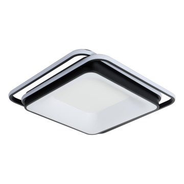 Brilagi - IRIS LED himmennettävä kattovalaisin 102W/230V 3000-6000K 50x50 cm musta + kaukosäädin