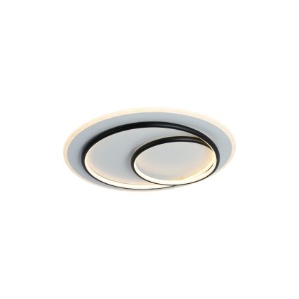 Brilagi - himennettävä LED-kattovalaisin IRIS LED/70W/230V 3000–6000K Ø 50 cm valkoinen/musta + kauko-ohjain