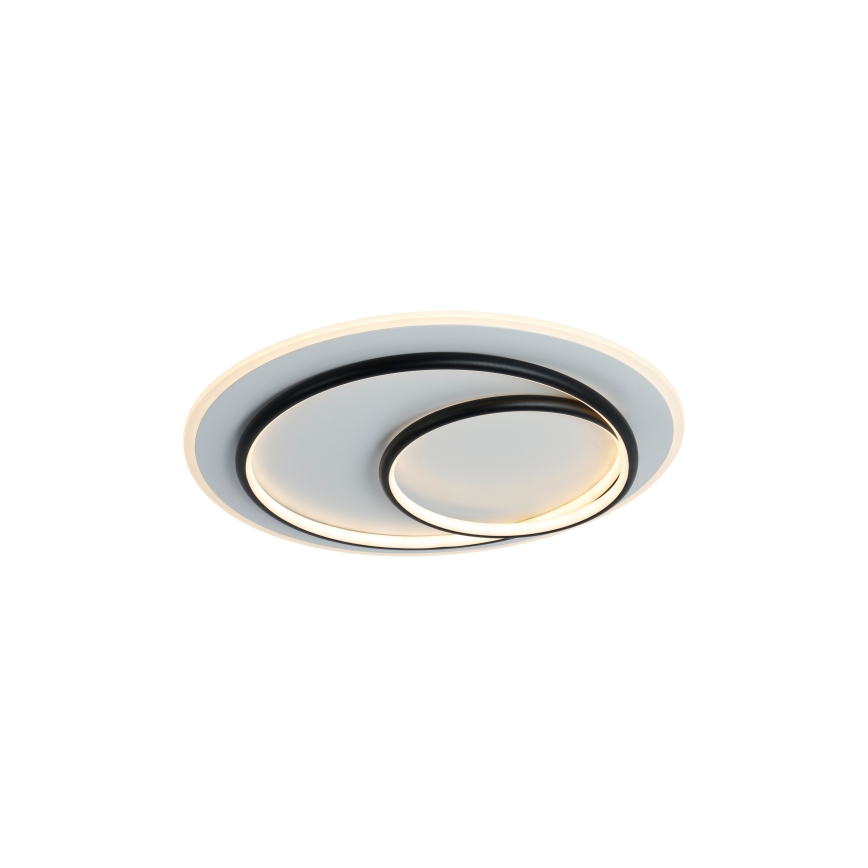Brilagi - himennettävä LED-kattovalaisin IRIS LED/70W/230V 3000–6000K Ø 50 cm valkoinen/musta + kauko-ohjain