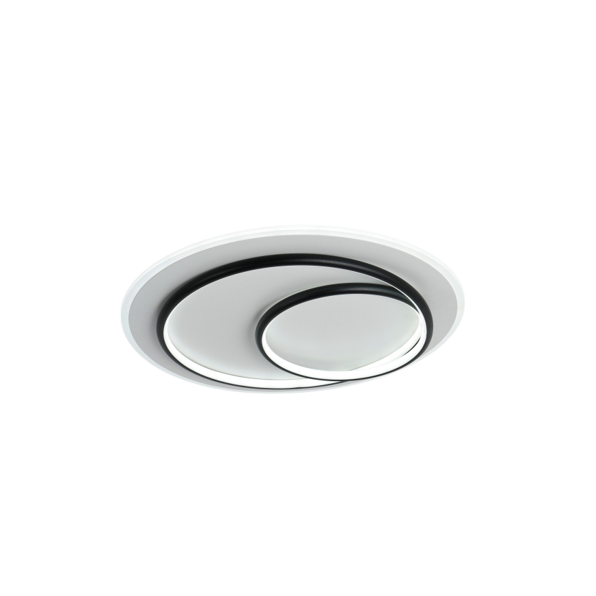 Brilagi - himennettävä LED-kattovalaisin IRIS LED/70W/230V 3000–6000K Ø 50 cm valkoinen/musta + kauko-ohjain