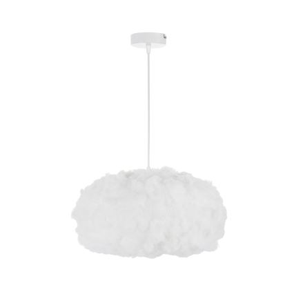 Brilagi - Kaapeliriippuvalaisin SOLEAIR 1xE27/60W/230V Ø 45 cm, valkoinen
