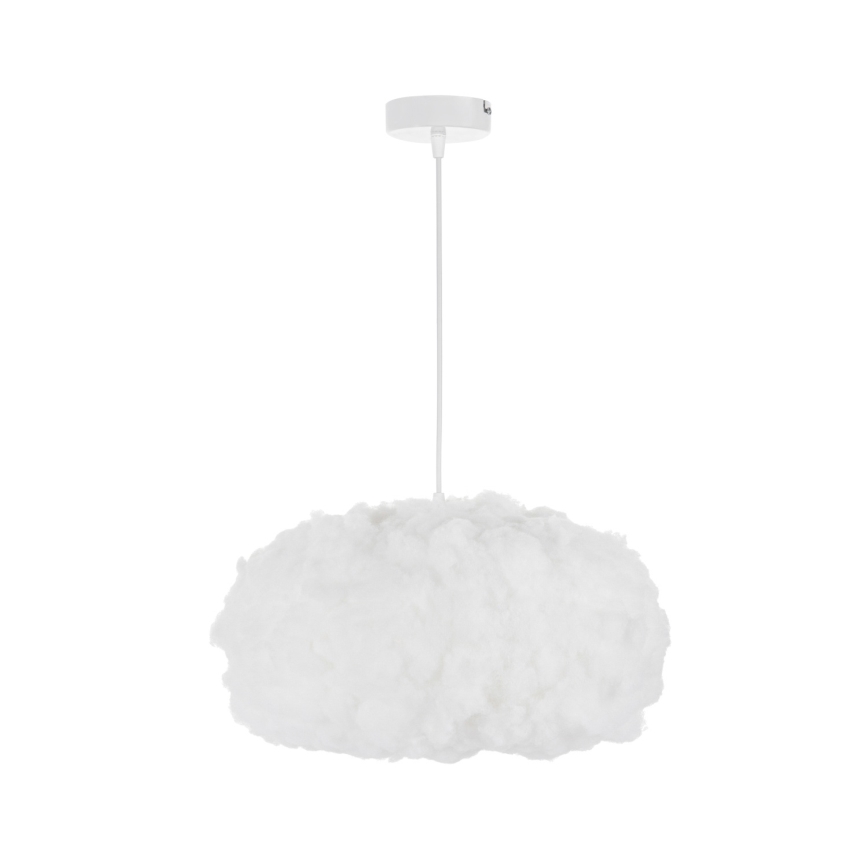 Brilagi - Kaapeliriippuvalaisin SOLEAIR 1xE27/60W/230V Ø 45 cm, valkoinen