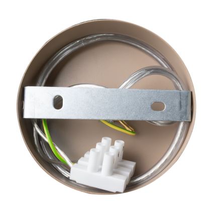 Brilagi - Kattokruunu johdossa ABRAHAM 1xE27/60W/230V halkaisija 45 cm beige