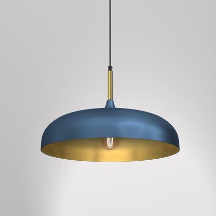 Brilagi - Kattokruunu johdossa ABRAHAM 1xE27/60W/230V halkaisija 45 cm sininen