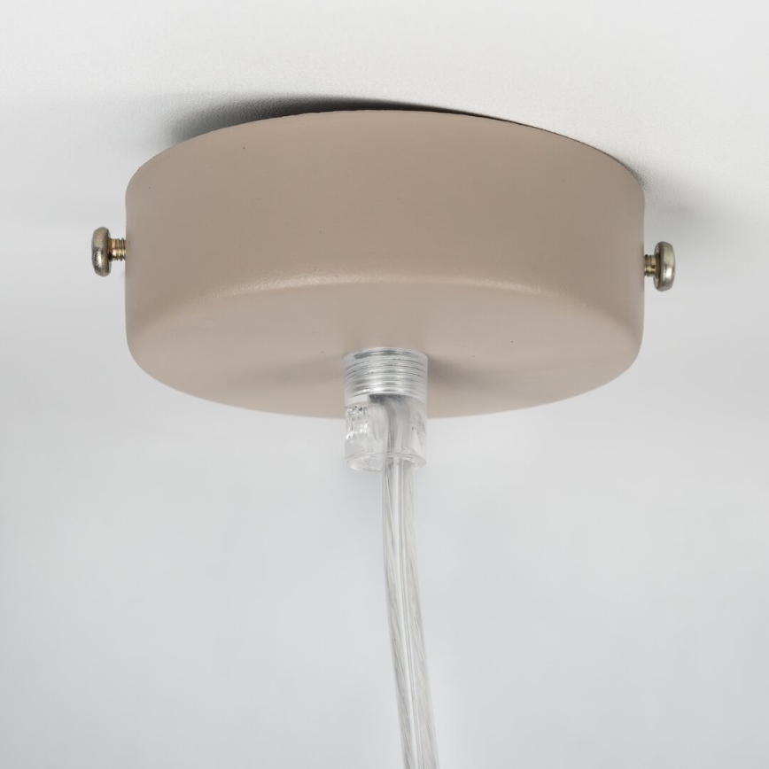 Brilagi - Kattokruunu johdossa POKER 1xGU10/25W/230V beige/kulta