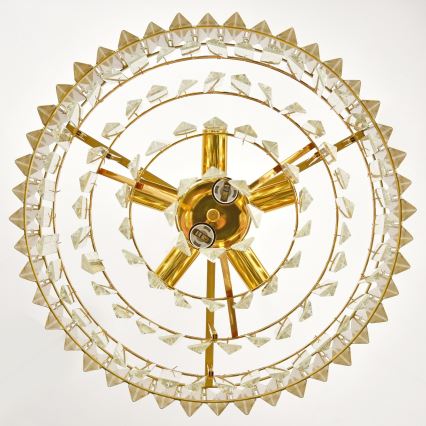 Brilagi - Kattokruunu ketjulla CRISTAL 5xE14/40W/230V, halkaisija 45 cm