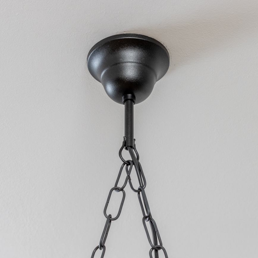 Brilagi - Kattokruunu ketjussa KOS 2xE27/60W/230V pyökki