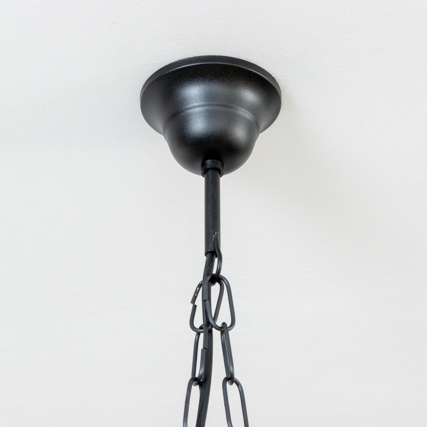 Brilagi - Kattokruunu ketjussa RUSTIC 2xE14/40W/230V pyökki