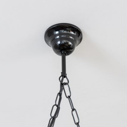 Brilagi - Kattokruunu ketjussa TIMONA 2xE14/40W/230V pyökki