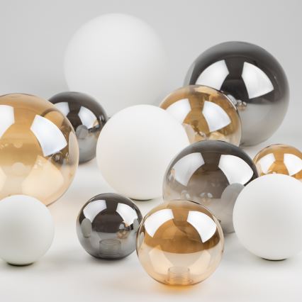 Brilagi - Kattokruunun, seinävalaisimen ja lampun vaihtolasi MISTEL, MILLA halkaisija 10 cm kulta