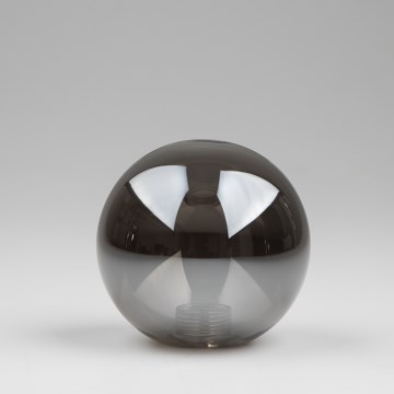 Brilagi - Kattokruunun, seinävalaisimen ja lampun vaihtolasi MISTEL, MILLA halkaisija 10 cm savuinen