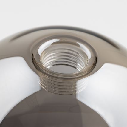 Brilagi - Kattokruunun, seinävalaisimen ja lampun vaihtolasi MISTEL, MILLA halkaisija 10 cm savuinen