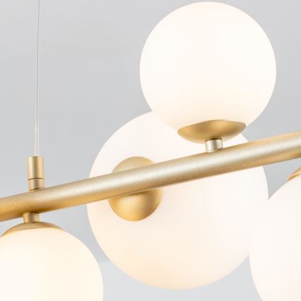 Brilagi - Kattokruunun, seinävalaisimen ja lampun vaihtolasi MISTEL, MILLA halkaisija 15 cm valkoinen