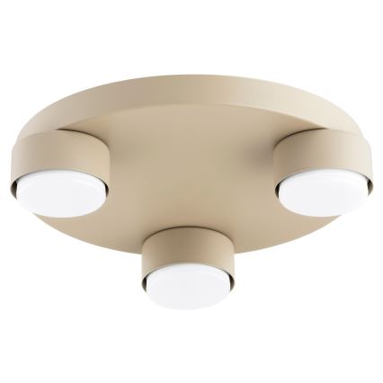Brilagi - Kattovalaisin 3xGX53/12W/230V, halkaisija 30 cm, beige