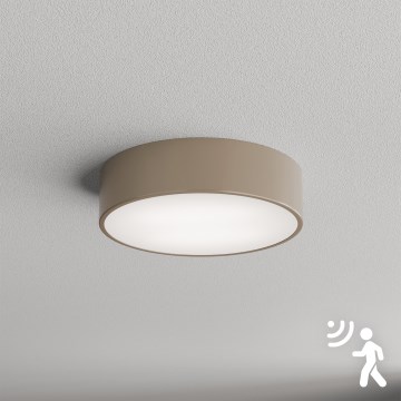 Brilagi - Kattovalaisin anturilla CLARE 2xE27/40W/230V halkaisija 30 cm beige