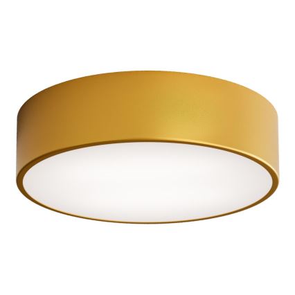 Brilagi - Kattovalaisin anturilla CLARE 2xE27/40W/230V halkaisija 30 cm kulta